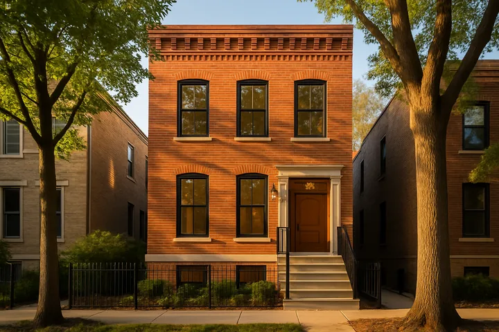 Illustrative Lincoln Park Bucktown Chicago renovated SFR