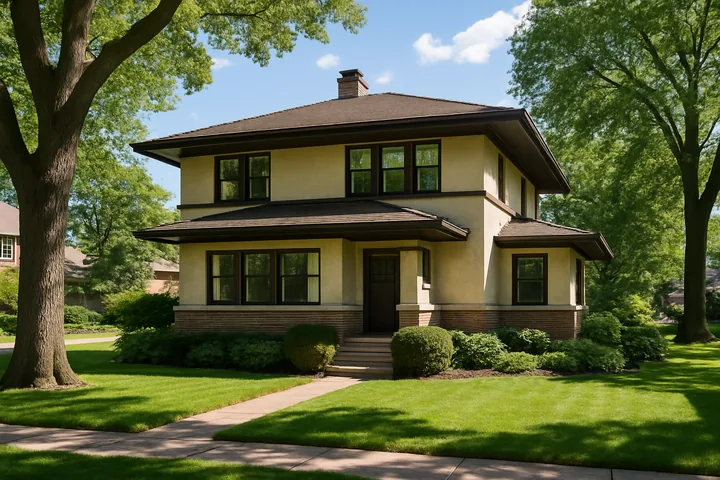 Illustrative Oak Park suburban Cook County SFR rental
